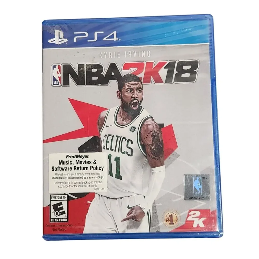 PS4 Kyrie Irving NBA2K18 Sony PlayStation 2K Sports Brand New